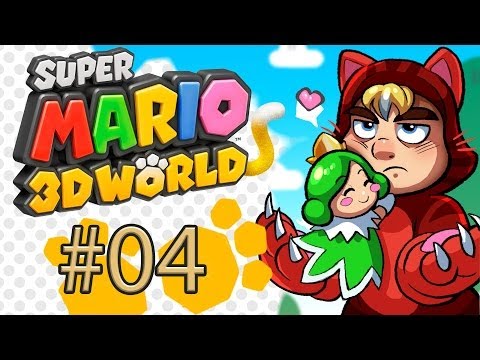 Super Mario 3D World Gameplay / Walkthrough w/ SSoHPKC Part 4 - Seeing Quadruple