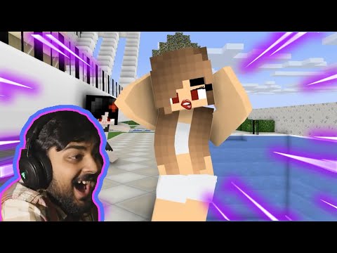 Chicken wing meme - Cute Girl meme - Minecraft Meme MUTAHAR laugh - Minecraft animation