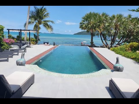 Villa Isabel | Beach Front Thai Style 4 Bed Villa for Rent at Thong Tanod Beach Taling Ngam, Koh Samui