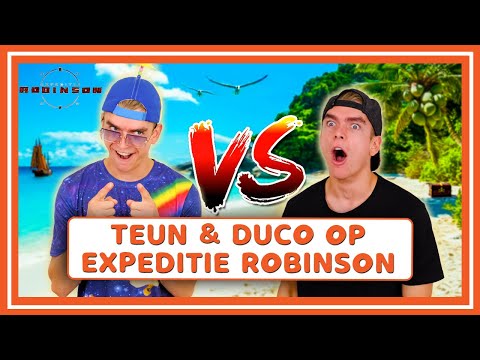 Teun & Duco Doen Mee Aan EXPEDITIE ROBINSON?! - Addo Comedy Sketch
