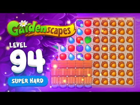 Gardenscapes - Super Hard Level 94