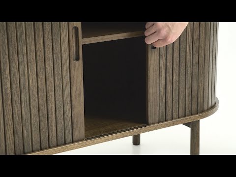 LYNGVIG sideboard, dark oak - JYSK