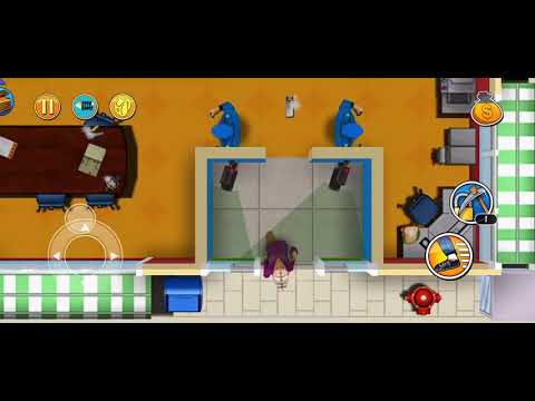 Robbery Bob: CHAPTER 10 - CHALLENGE Level 8 , 100% iOS/Android Walkthrough