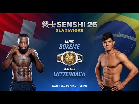 SENSHI 26 F #6 Ulric Bokeme (Switzerland) vs  Joilton Lutterbach (Brazil)