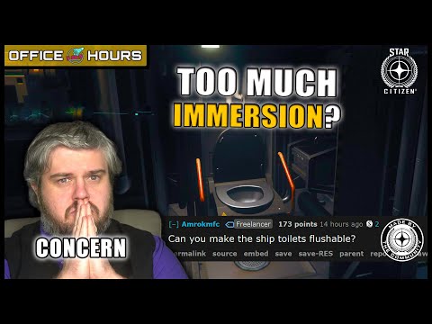 When Does Immersion Go Too Far? | Star Citizen AMA