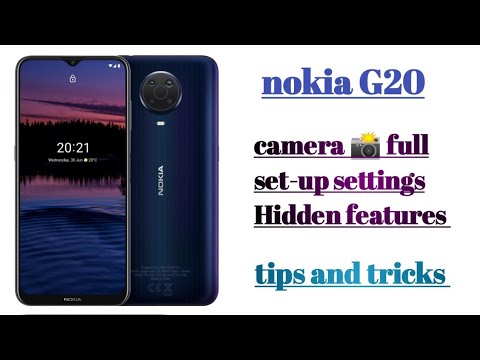 nokia G20 Camera 📸 full set-up all settings Reset how to use