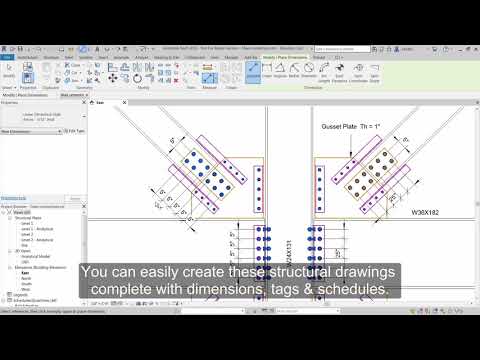 Revit 2019: Documentation with Steel Details