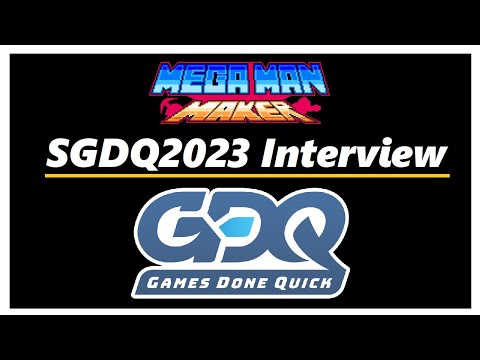 Mega Man Maker: Interview - Summer Games Done Quick 2023