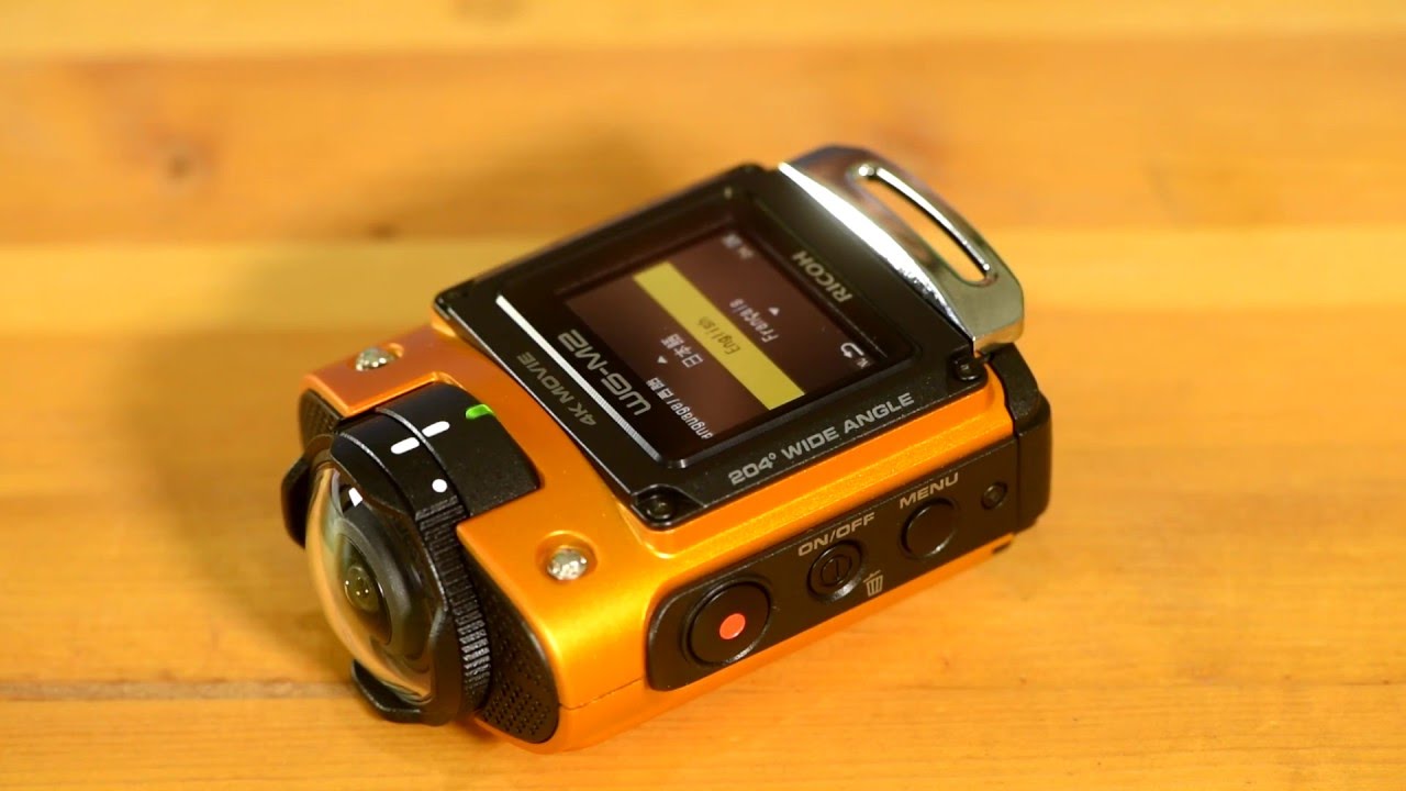 Экшн камера Ricoh WG-M2, черный