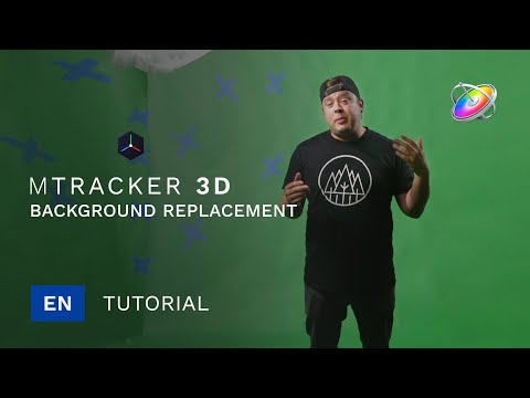 mTracker 3D Tutorial - Background Replacement - MotionVFX