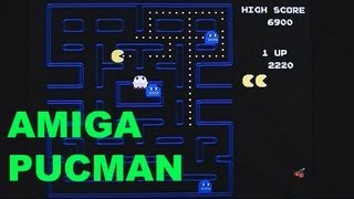 Pucman on the Commodore Amiga