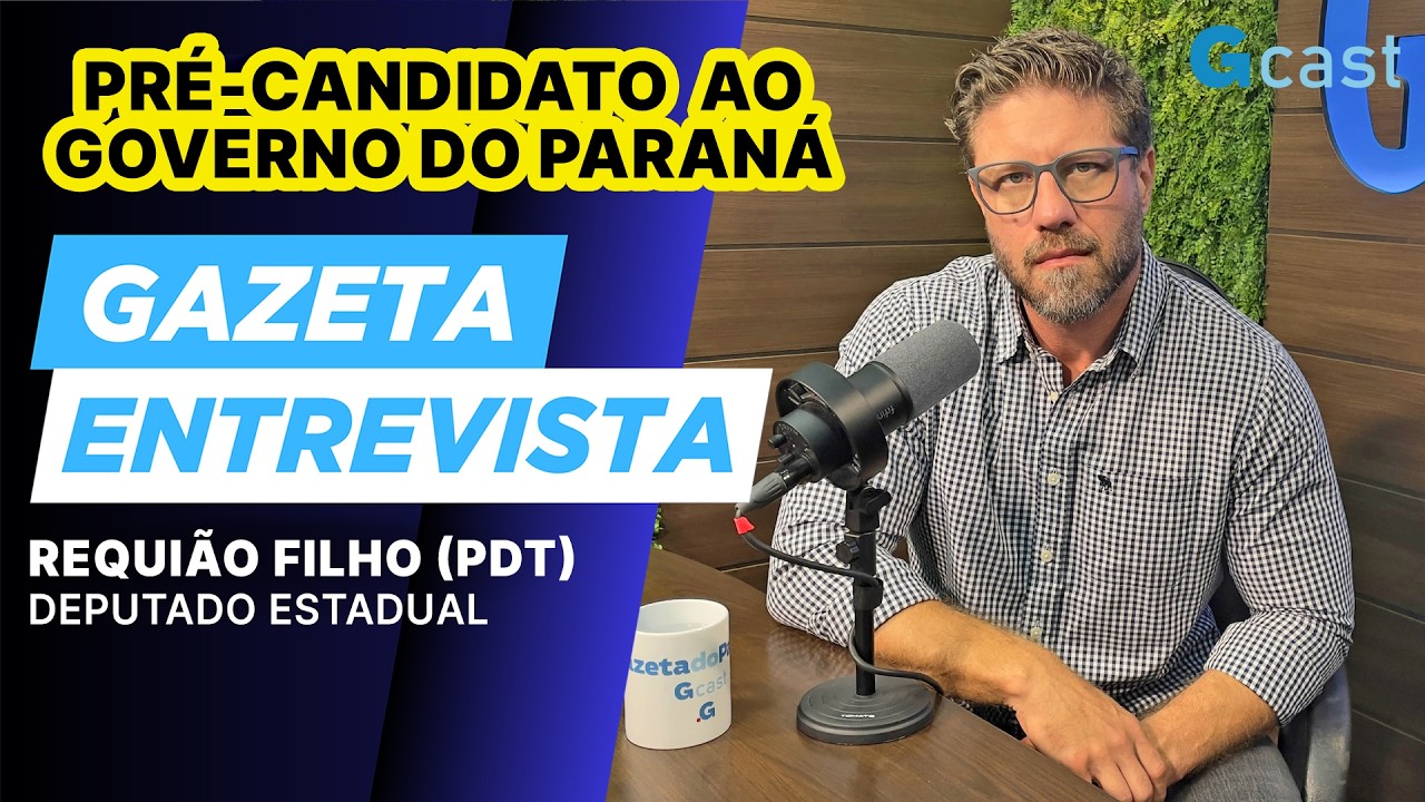 Requião Filho confirma pré-candidatura a disputa pelo governo do Paraná | Gazeta Entrevista
