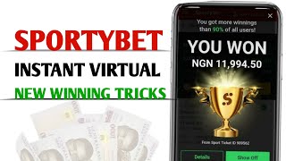 How to Hack all Bet on Sportybet instant virtual II [ 100% ]