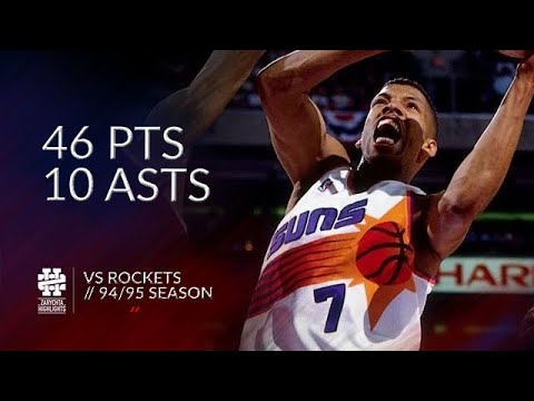 Kevin Johnson 46 pts 10 asts vs Rockets 1995 PO G7