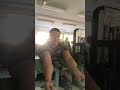 四国愛南町のジムでトレーニング^ ^