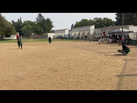 Chloe Garcia- Throw down to second base . Class of 2022