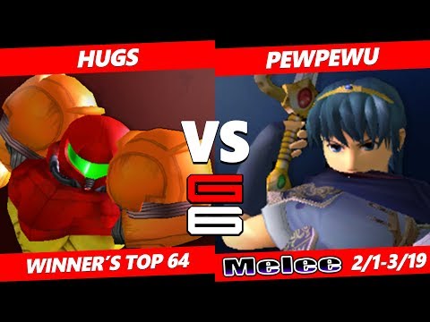 Genesis 6 SSBM - DIG | Hugs (Samus) VS CLG | PewPewU (Marth) Smash Melee Winner's Top 64
