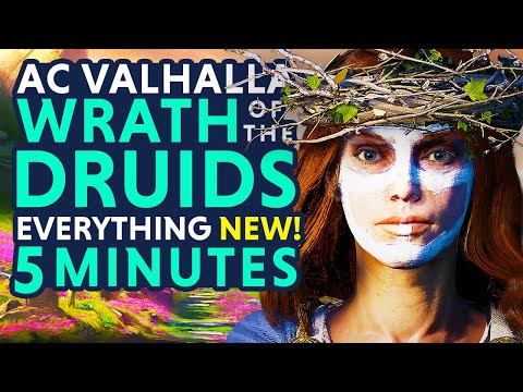 [NO SPOILERS] EVERYTHING NEW In Wrath Of The Druids DLC – Assassins Creed Valhalla (AC Valhalla DLC)