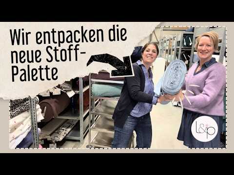 Wir entpacken die neue StoffPalette mit den Frühjahrs-Stoffen - Aus dem Atelier von lillesol & pelle