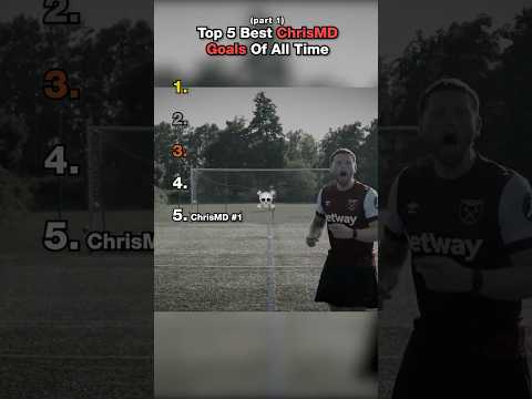 Top 5 Funniest ChrisMD Goals Of All Time (Part 1) #funny #top5 #sidemen #chrismd