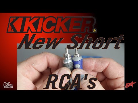 Kicker has 2 new short RCA's, this is fantastic review