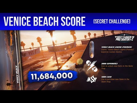 THPS 1+2 [VENICE BEACH SCORE] (secret challenge)