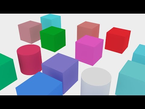 Blender Daily Tips and Tricks#48| Generating Random Colors using nodes(EN.)