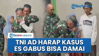 TNI AD Datangi Pedagang Es Gabus yang Dituding Pakai Spons, Minta Masalah Diselesaikan Kekeluargaan