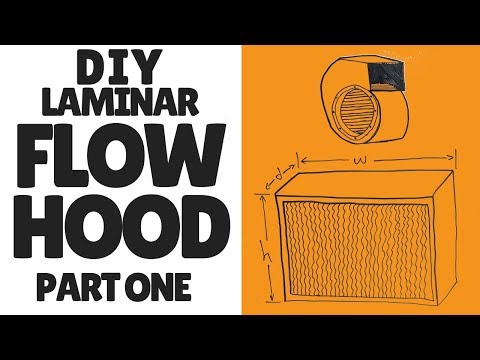 How to design a laminar flow hood