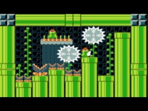 Pipeline Plains by George - SUPER MARIO MAKER - NO COMMENTARY 1az