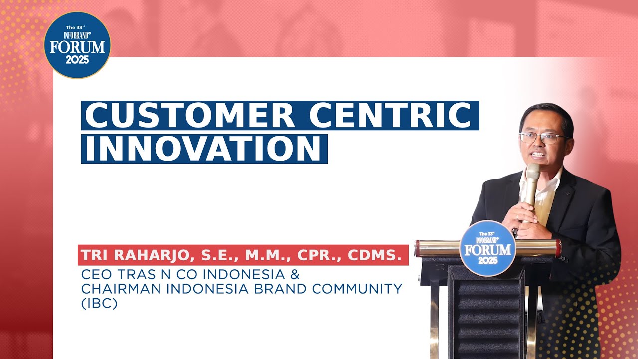 Customer Centric Innnovation | 33rd INFOBRAND Forum 2025