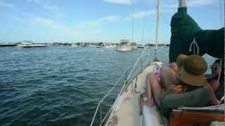 preview picture of video 'Sailing in Miami, on Biscayne Bay, great sailing tour'