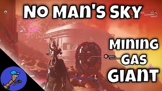 No Man’s Sky Worlds 2.0 – Mining Crystallized Helium on a Gas Giant