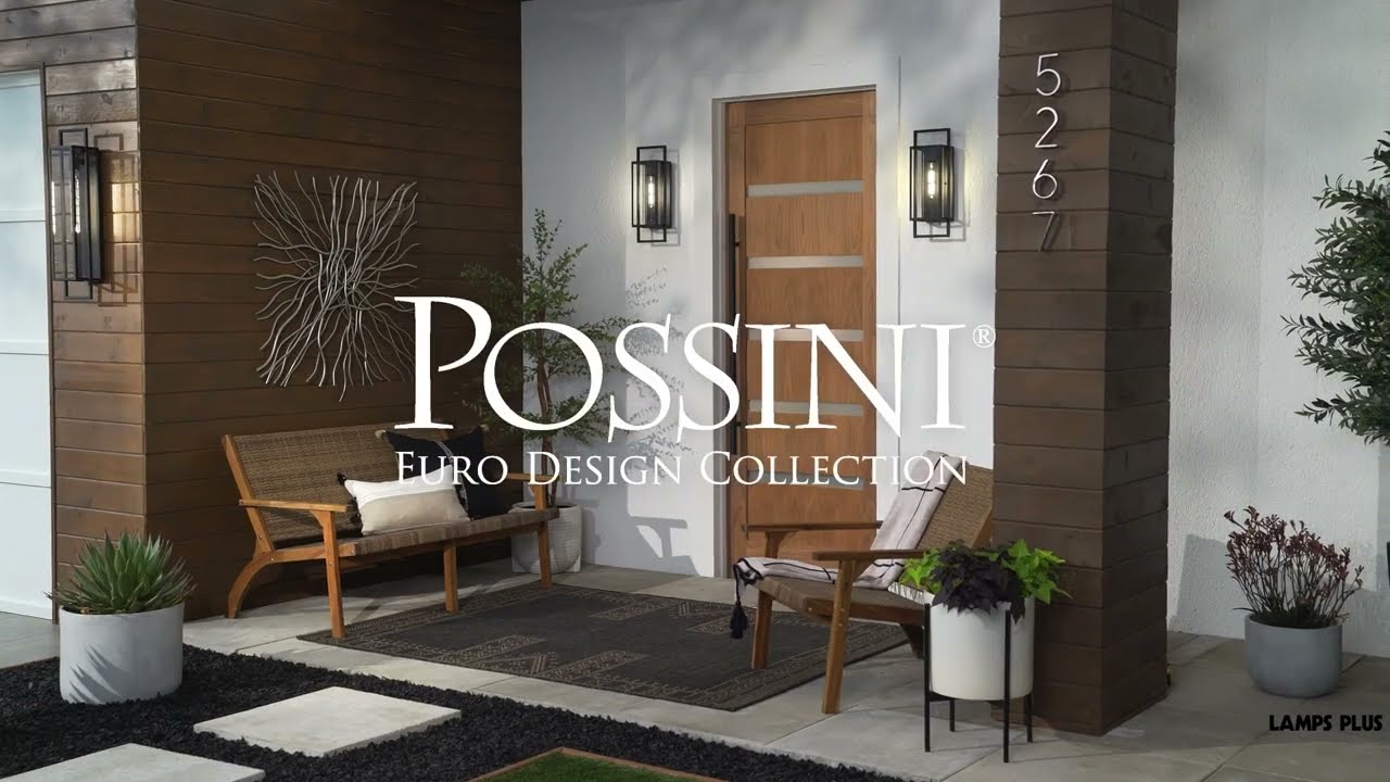 Video 1 Watch A Video About the Possini Euro Jericho Black Modern Wall Sconce