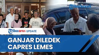 Sambangi Rumah Butet seusai Pemilu, Ganjar Pranowo Diledek Capres Lemes