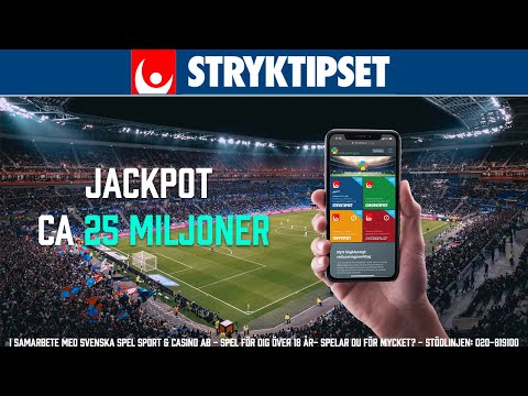 25 miljoner jackpot på Stryktipset | Reducering.se