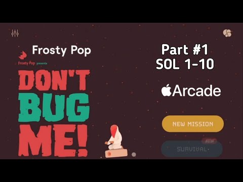 Don't Bug Me ! Frosty Pop | Part #1 Sol1-10 | iOS Complete Gameplay Walkthrough (Apple Arcade) - YouTube