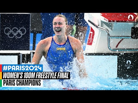 Women's 100m freestyle Final 🏊‍♀️ | Paris Champions