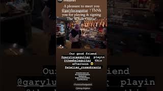 Gary Lucas plays The Whale Guitar at Carmine Street Guitars NYC