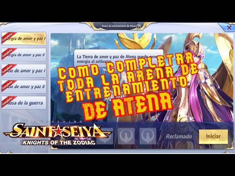 Saint Seiya Awakening!!!! Como pasar la arena de entrenamiento de ATENA