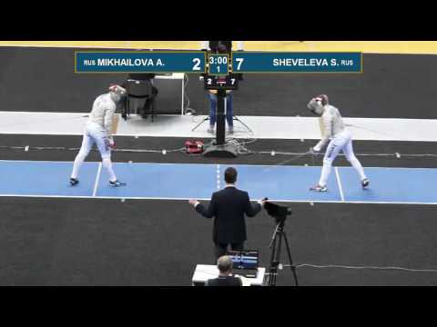 T16 SHEVELEVA S. - MIKHAILOVA A. Black sea cup / women's individual (Blue piste)