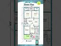 30 60 House Plan 3 Bhk With Car Parking 30 By 60 House Map 30 60 House Design Houseplan