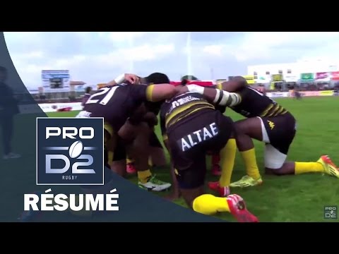 ProD2 - Résumé Mont de Marsan-Perpignan: 27-22 - J22 - Saison 2015/2016