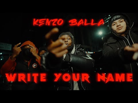 Kenzo Balla - Write Your Name (Official Video)(ShotBy@AFFILIATEDFILMS)