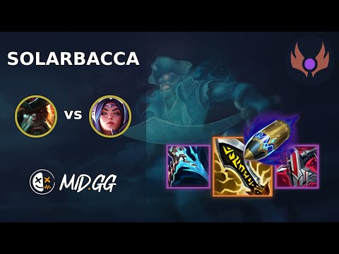 MID.GG: [ solarbacca ] Gangplank TOP vs Irelia | NA MASTER | LOL Season 2025