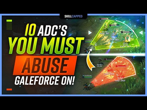 The 10 ADC's You NEED to ABUSE Galeforce On Right NOW! - ADC Build Guide