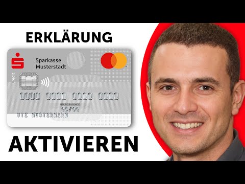 Sparkasse Mastercard aktivieren – so funktioniert die Freischaltung | Erklärung Deutsch 