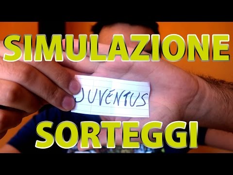SORTEGGI CHAMPIONS LEAGUE 2017 | SIMULAZIONE #UCLDraw - Daniele Brogna
