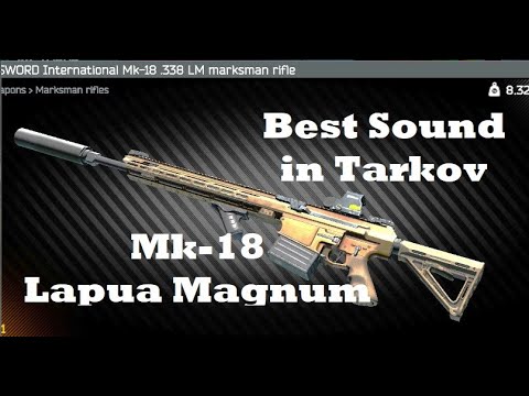 Mk-18 Mjölnir Hammer of Tarkov's Sound İndoors and Outdoors Supressed and Un-Supressed