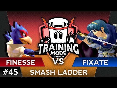 TMT 45 - FinesseQuik (Falco) VS Fixate (Marth) - SSBM Smash Ladder - Melee